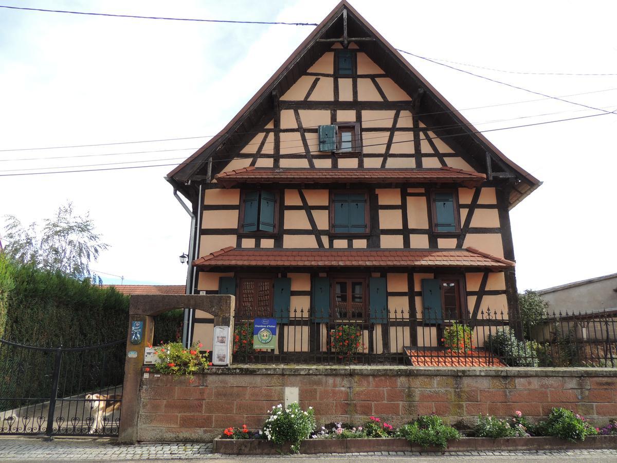 Schillersdorf Chambres D'Hotes S'Burehiesel المظهر الخارجي الصورة
