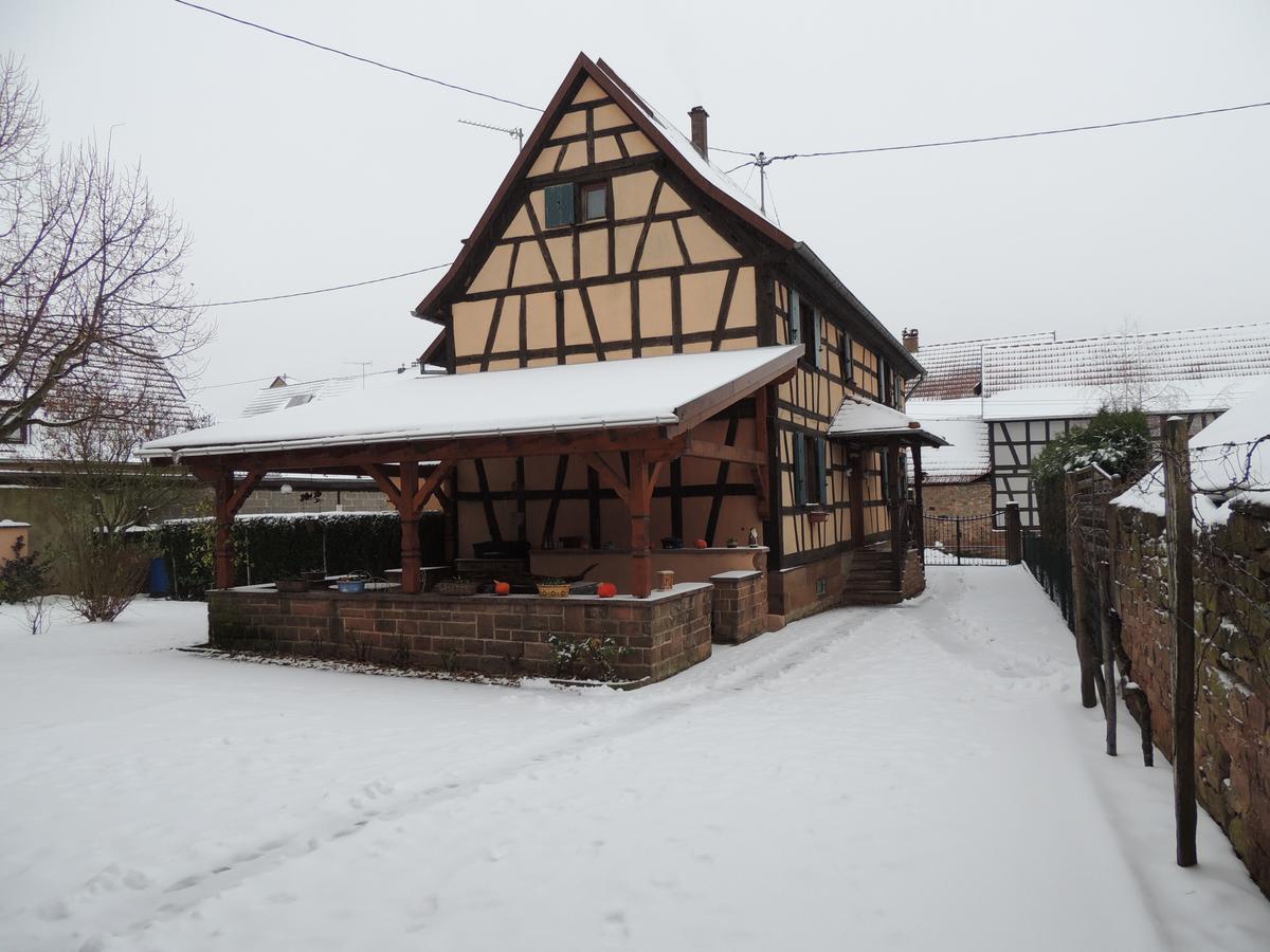 Schillersdorf Chambres D'Hotes S'Burehiesel المظهر الخارجي الصورة